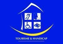 Toerisme en handicap label logo
